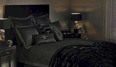 Romantic Black Bedroom Decor