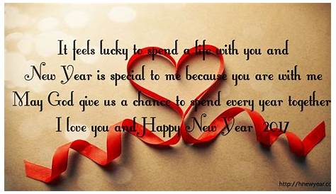 Romantic New Year Wishes For Friend
