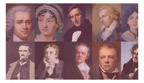 10 autores y autoras del ROMANTICISMO literario