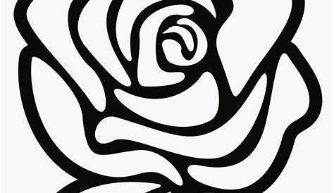 Collection of PNG Rose Outline. | PlusPNG