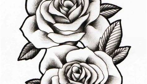 29 besten Rose Tattoo Outlines Bilder auf Pinterest | Tätowierungen