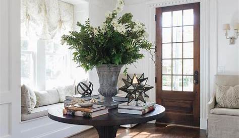 Round Foyer Table Decorating Ideas Entry, Stairs & Galleries Collins Interiors Entrance