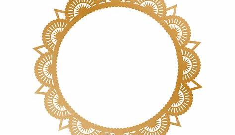 Download Golden Round Frame Free Download HQ PNG Image | FreePNGImg