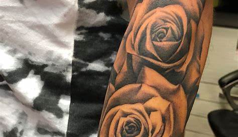 Pin by Lisa R on Tattoos | Rose tattoos for men, Black ink tattoos