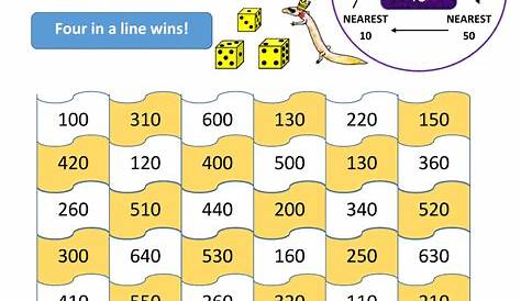 Rounding Games For 4Th Graders