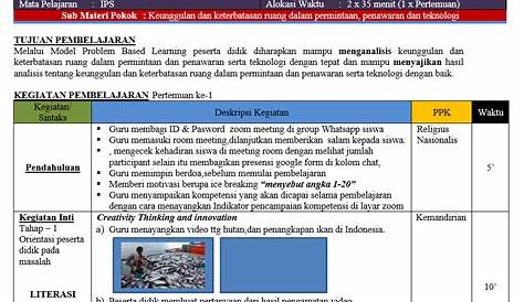 Rpp 1 Lembar Bahasa Inggris Smp Kelas 8 Daring | Revisi Id