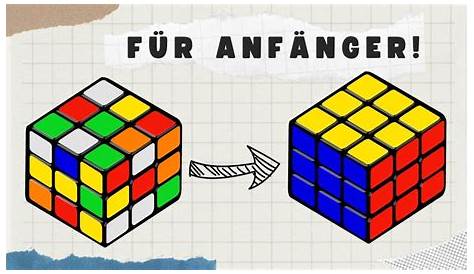 ZAUBERWÜRFEL LÖSEN FÜR ANFÄNGER !?! How to solve a Rubiks Cube with