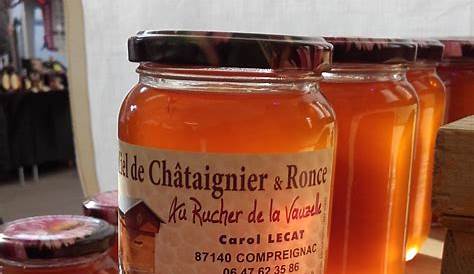 Miel de Ronce & Châtaignier - Au Rucher de la Vauzelle - Vente directe