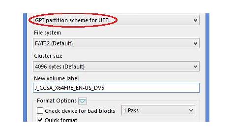 Creating a Windows 7 for UEFI Booting using Rufus – VioletDragons Projects