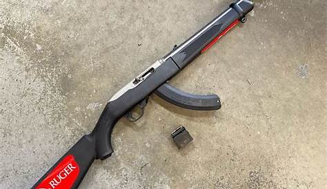 Ruger 10/22 Carbine 22 LR Autoloading Rifle with Satin Black Barrel for