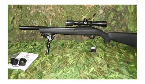 Tactical Ruger 10/22 with heavy threaded barrel... for sale