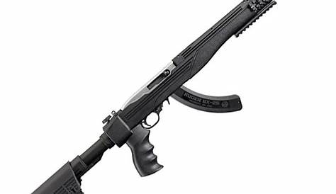 Ruger 10/22 Compact Black Semi Automatic Rifle - 22 Long Rifle