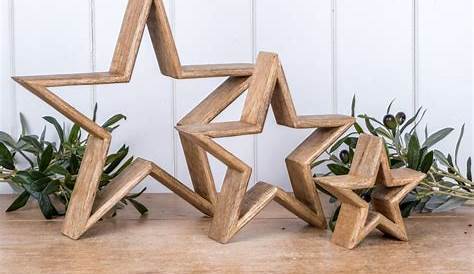 Learn How To Make Simple Gorgeous Rustic Stars - Pillar Box Blue
