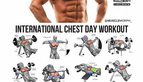 Pin by Nekhai Hong on Workouts | Gym workout tips, Chest day workout