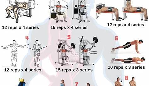 Chest workout, Exercise, Chest workouts