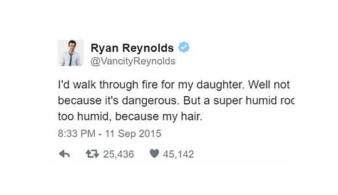 16 tweets that prove Ryan Reynolds is the funniest man in Hollywood