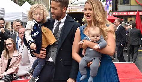 Ryan Reynolds takes daughters to party with Blake Lively | Daily Mail