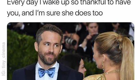 Ryan Reynolds: Tweet tips from his wife - NewFashion