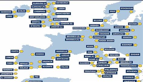 Ryanair Airports France Map Сasa Nice Airport
