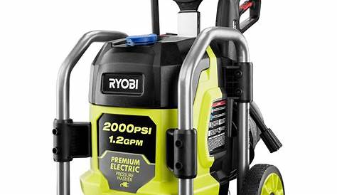 Ryobi Reconditioned Electric Pressure Washer 2000 PSI Power