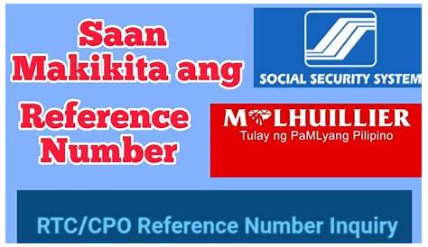 Saan Makikita ang RTC/CPO Reference Number sa MLhuillier Claim ng SSS