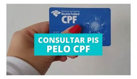 Como consultar PIS pelo CPF - FÁCIL