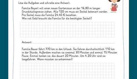 Grundschule-Nachhilfe.de | Arbeitsblatt Nachhilfe Mathe Klasse 4