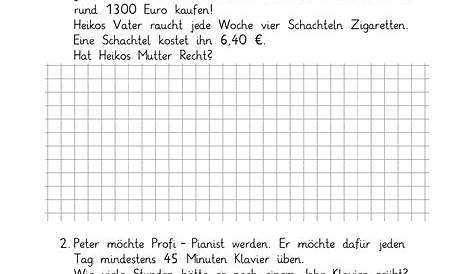 Sachaufgaben / Klasse 4 - 20 - Medienwerkstatt-Wissen © 2006-2024