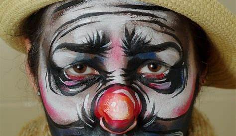 Clown Outfit And Make Up · A Face Painting · Beauty on Cut Out + Keep
