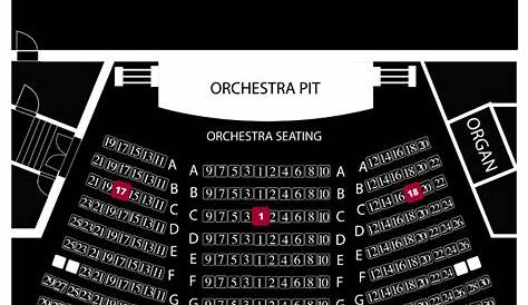 Saenger Theatre Seating Chart