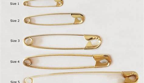 Safety pins types, sizes, and how to use them for sewing projects