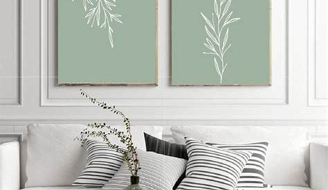 Wall Art - Sage Green 3 Sets - Poster Prints -Canvas Prints - Art