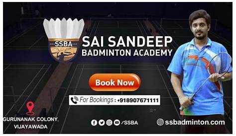 Sai Sandeep Badminton Academy, CTO Colony road, Vijayawada - Playo