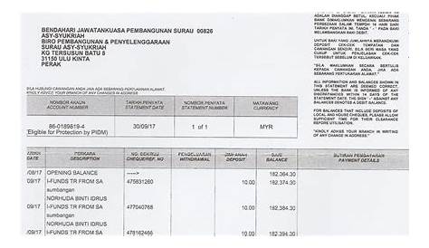 √ 3 Cara Dapatkan Penyata Bank Islam Print Statement