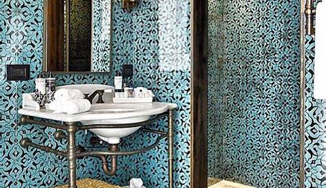 Salle De Bain Orientale Bleue Chambres D'hôtes 10 s s Originales Côté Maison