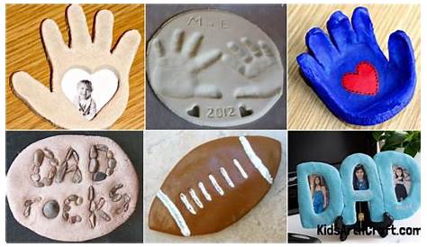 Salt Dough Fathers Day Ideas