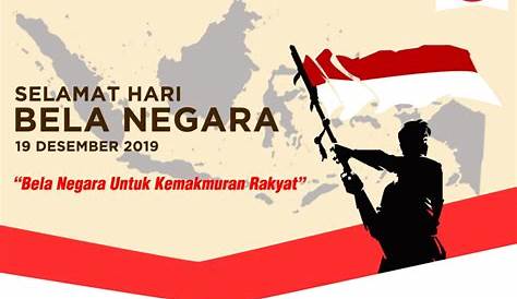 Hari Bela Negara Indonesia Ke 75 Vektor, Hari Bela Negara Ke 75, Bela