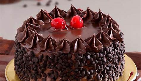 Same Day Delivery Chocolate Birthday Cake - Big - US Delivery [FUF