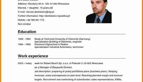 12+ Formal Curriculum Vitae - Free Sample, Example Format Download