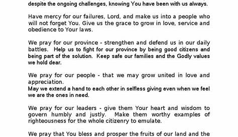 38++ Best Prayer For Flag Ceremony Tagalog Free | emceeescripts