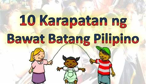 Mga Karapatan ng Batang Pilipino - YouTube