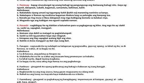 Pang Uri Halimbawa 10 Na May Larawan - Pauyam, Pasalungat, Pangitain