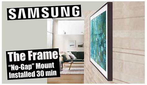 Solved 2021 Frame TV mounting dimensions for 55 inch Samsung