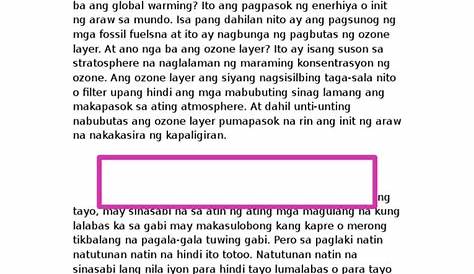 Di Pormal na Sanaysay, Halimbawa at Kahulugan | SANAYSAY