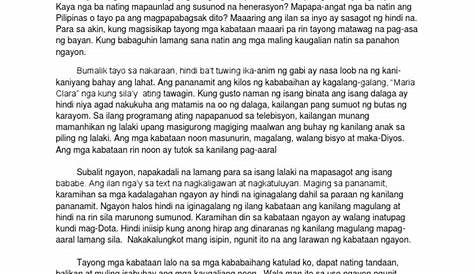 sanaysay tungkol sa droga - philippin news collections
