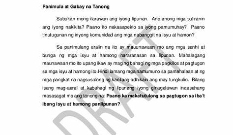 Sanaysay Tungkol Sa Wikang Filipino Sa Hamon Ng Pandemya