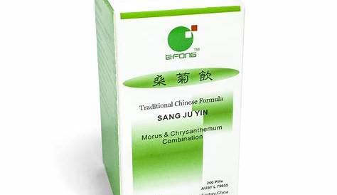 Sang Ju Yin (Morus and Chrysanthemum Formula) — Charles' Acupuncture