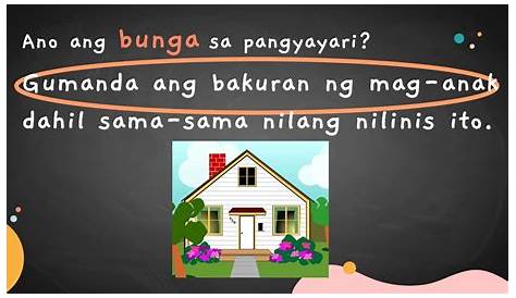 Filipino 2 Q3 W3 Pag Uugnay Ng Sanhi At Bunga I Melc Based With Answer