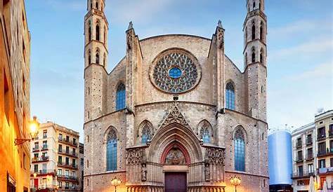 Barcelona Santa Maria del Mar (Catalonia, Spain) - church Barcelona