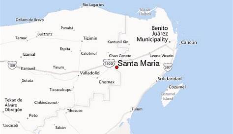 Elevation of Santa Maria,Mexico Elevation Map, Topography, Contour